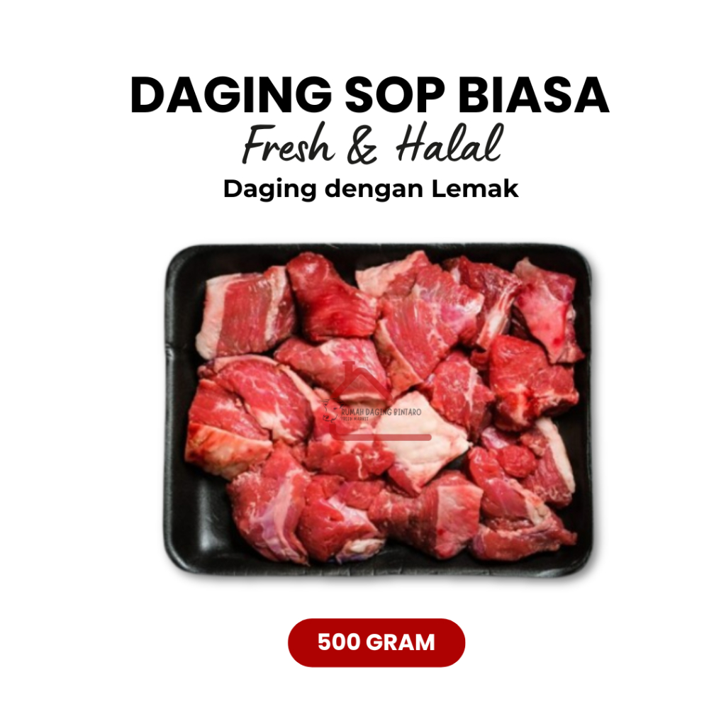 

Daging Sop / Daging Rawon / Daging Tongseng 500gr Tangerang Selatan