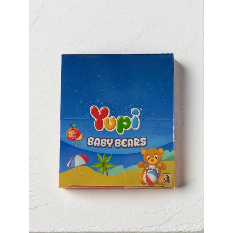 

YUPI BABBY BEARS BOX 144 Gram isi 24Pcs