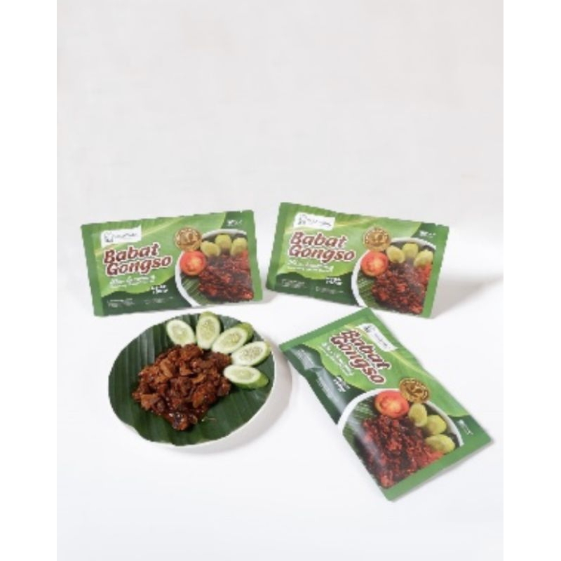 

Babat Gongso | Kemasan Vacum