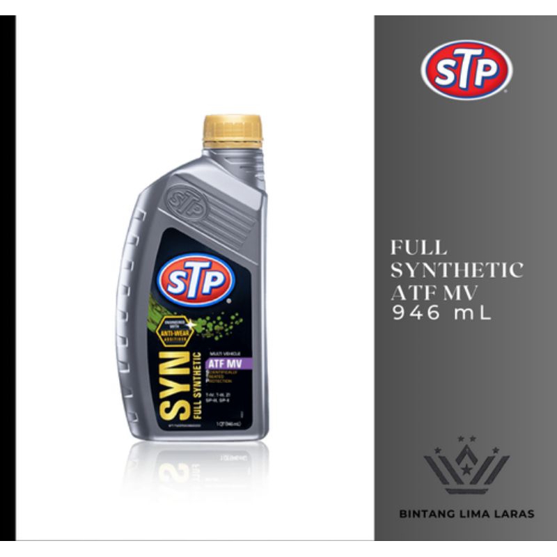 STP Full Synthetic ATF MV Multi Vehicle Oli Transmisi Matic Mobil