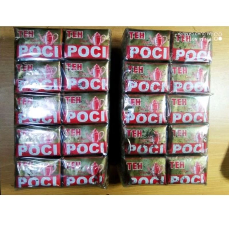 

TEH POCI GOLD PREMIUM 9Gr (1Slop: 50pcs) - Teh Seduh Cap Poci Mas / Teh Poci Emas / Poci Gold / Teh Tegal / Teh Tubruk / Teh Kepyur / Teh Seduh Wangi / Jasmine Hijau /Teh Melati / Poci Mas / Teh Solo / Teh Sepet Solo / Teh Melati Seduh / Daun Teh Super