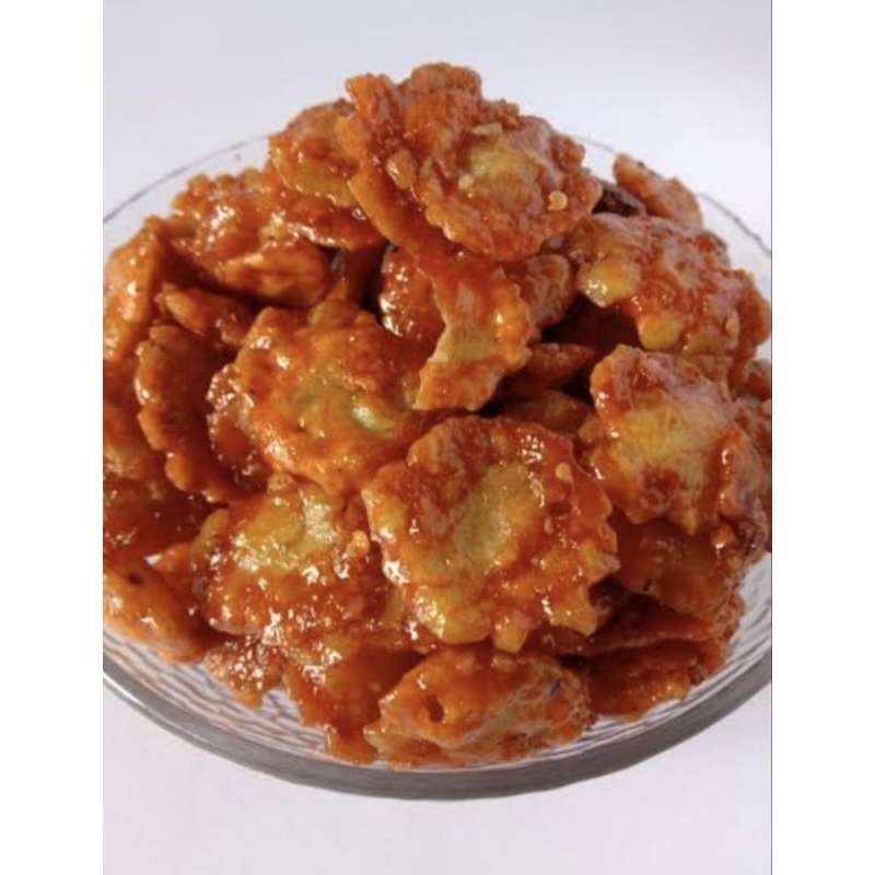 

Emping Melinjo Pedas Manis 1kg Mlinjo Keripik Pedes Mlinjo