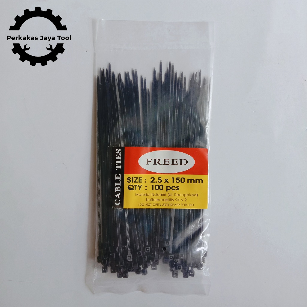 

Kabel Tie / Kabel Ties / Kabel Tish 2.5x150 mm Tali Tis Pengikat