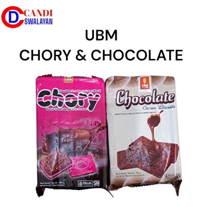 

UBM Biskuit Cokelat Dengan Krim Cokelat | Stroberi 180gr