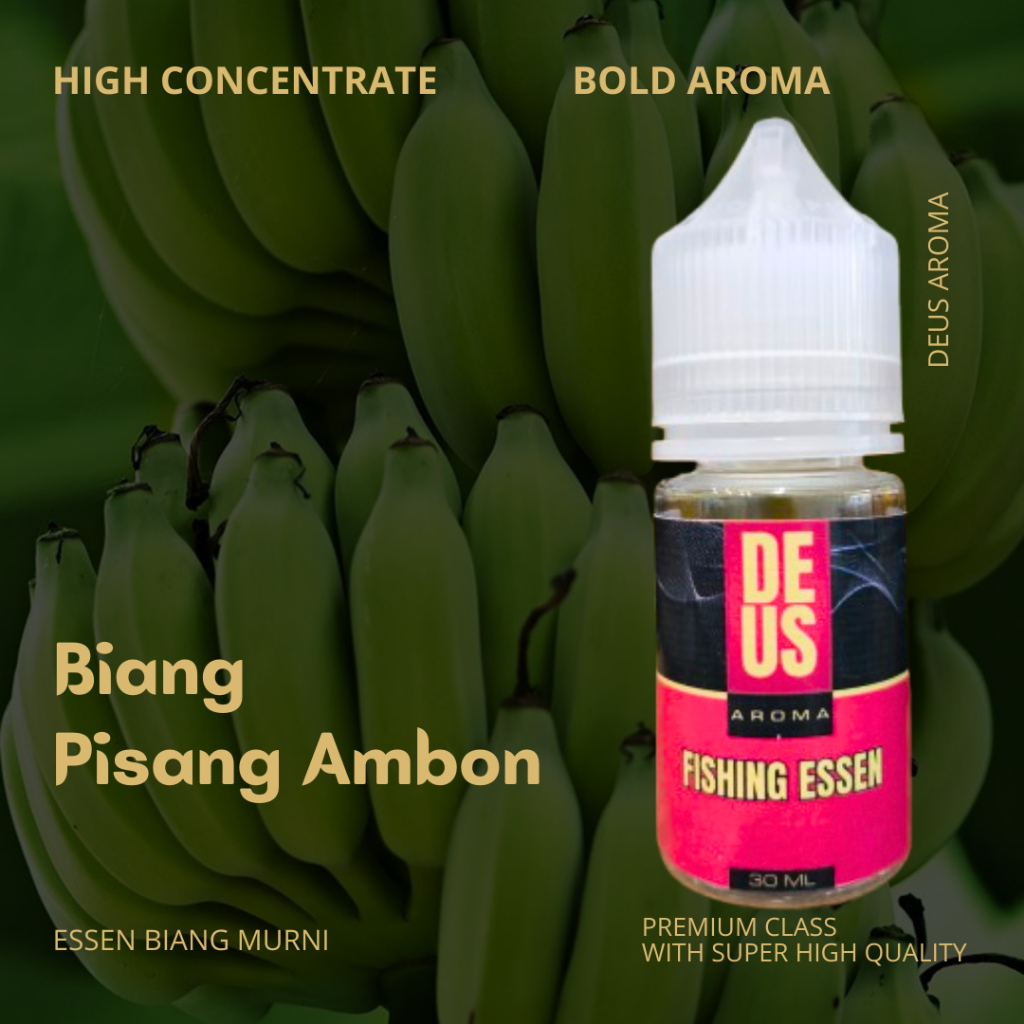 Essen Biang Deus PISANG AMBON Untuk Memancing Bawal Patin Lele Mas Nila