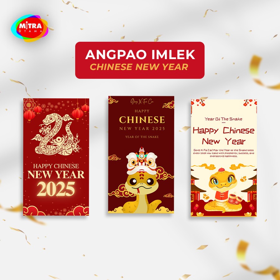 

Angpao Imlek Custom Nama | Cetak Amplop Chinese New Year Custom | Quality Premium