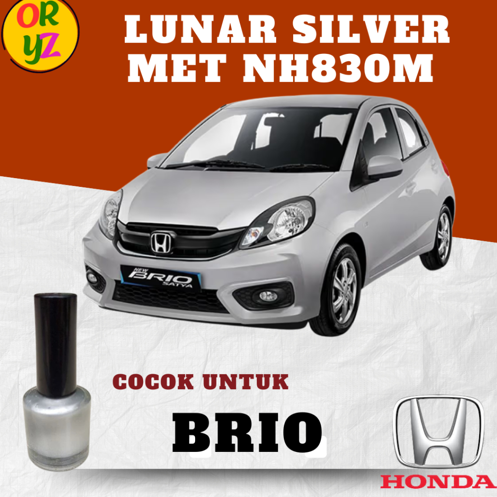 Cat Lunar Silver Metallic NH830M Honda Brio