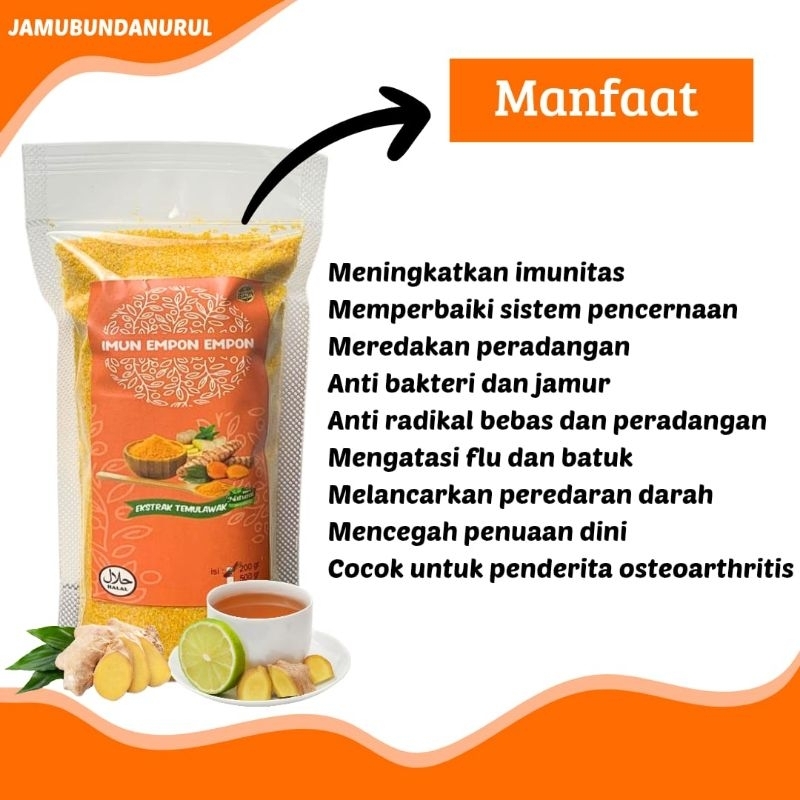 

JAKUTE jahe kunyit temulawak kencur instan