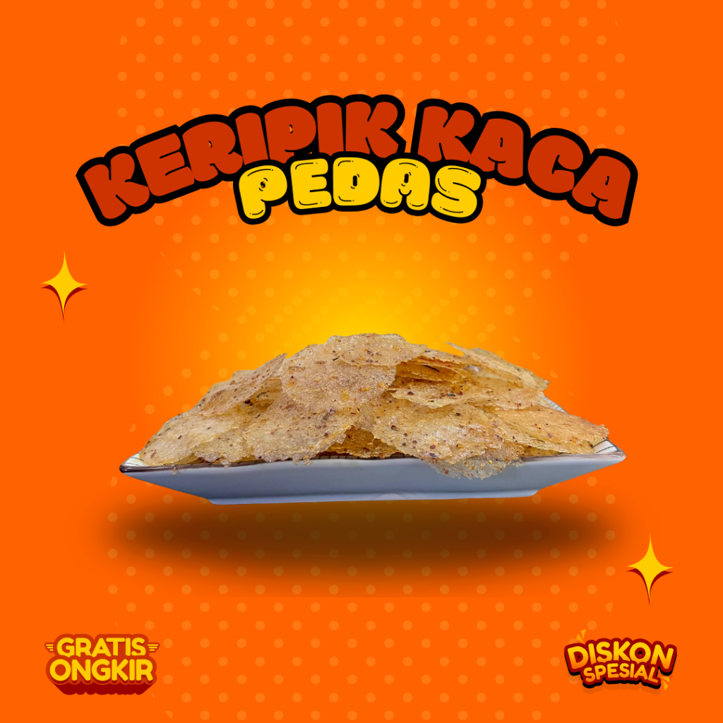 

Keripik Kaca Pedas Daun Jeruk 100-300gram