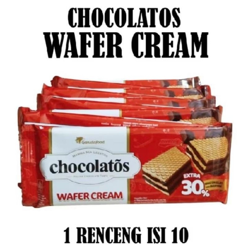 

Chocolatos Wafer cream ( 17g x 10 )