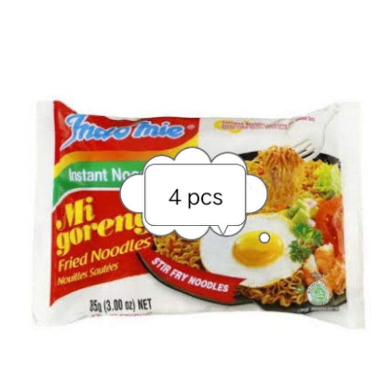 

Indomie goreng 85gr paket 4pcs