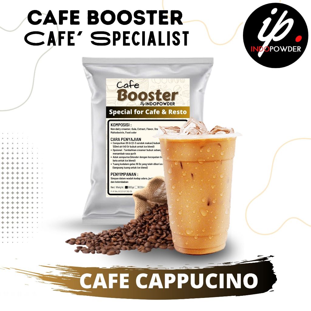 

IP Bogor - Bubuk Minuman Rasa CAFÉ CAPPUCINO Untuk Cafe, Waralaba dan Resto