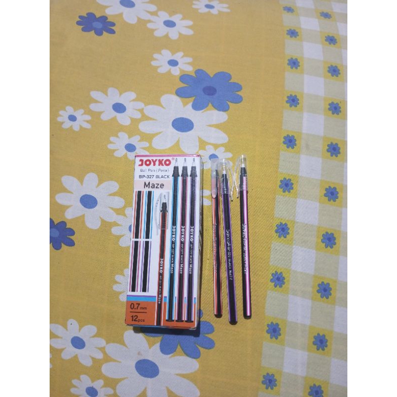 

Pulpen/Pena Joyko Lilin Maze /Lusin (12pcs) Best