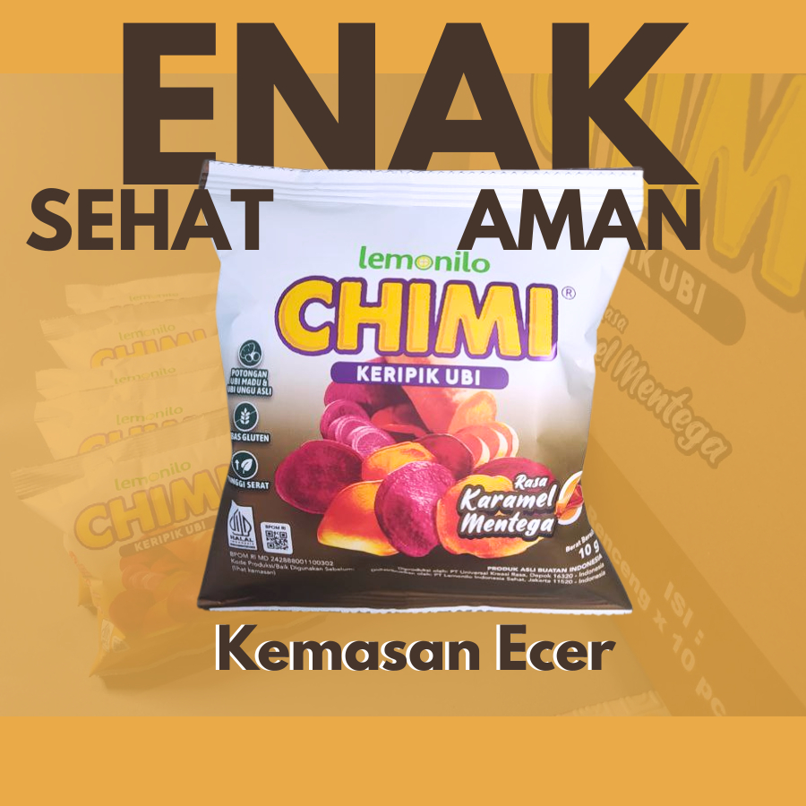 

Chimi Lemonilo Keripik Ubi Ecer Bebas Gluten