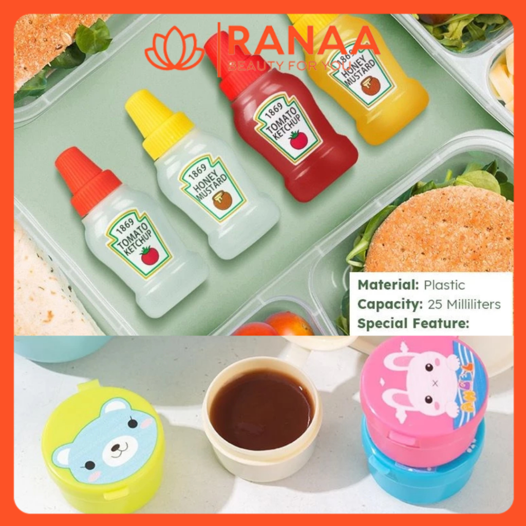 Tempat Saos Bento Saus Mini Tempat Saos Bekal Anak Wadah Saos Tempat Sambal Mini Bento Saos Cup