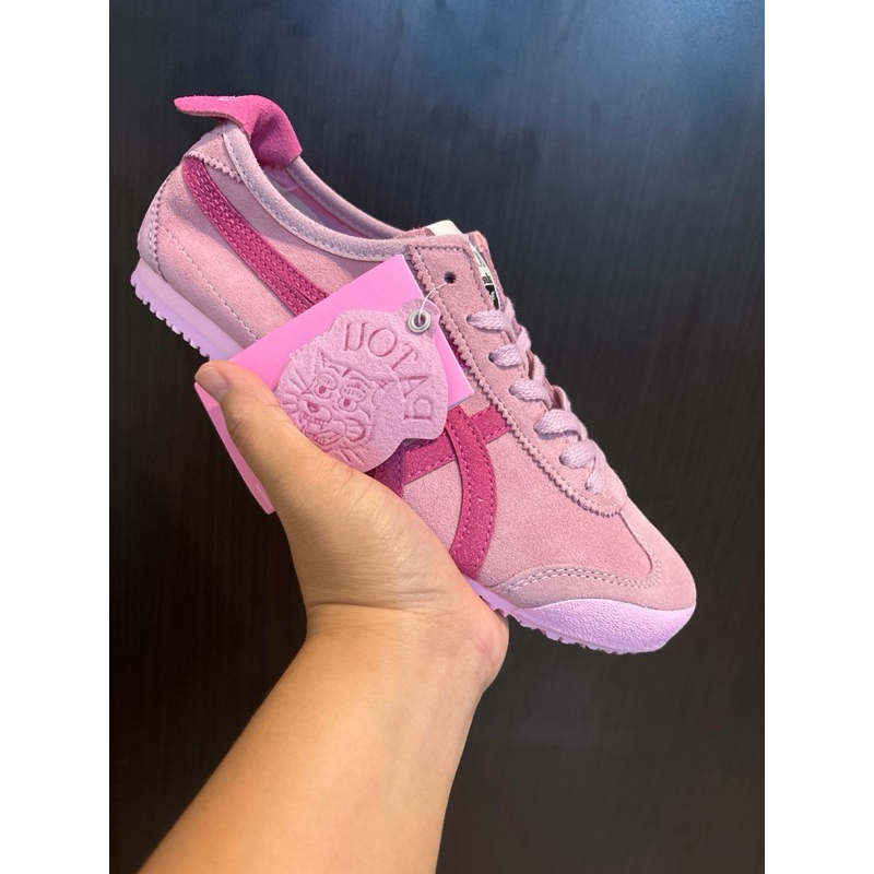 Sepatu Wanita Onitsuka Tiger Patou Full Pink Size 39