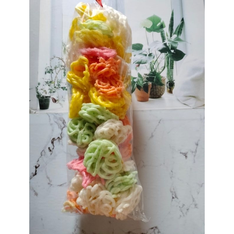 

KRUPUK GURIH Warna Warni Khas SIDOARJO