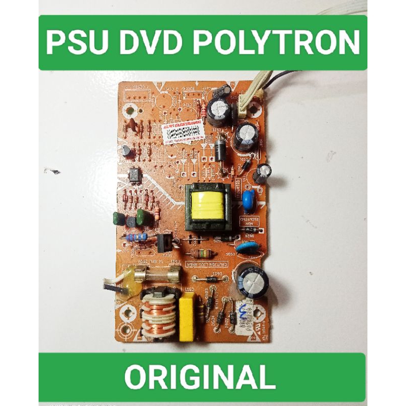 Psu Dvd Polytron original Power supply Dvd Polytron Mesin Dvd Polytron Mobo , module