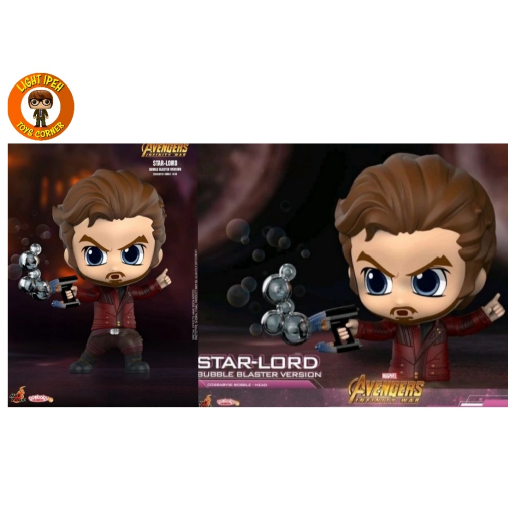 Hot Toys Cosbaby - Marvel Avengers Infinity War: Star-Lord (Bubble Blaster Version)