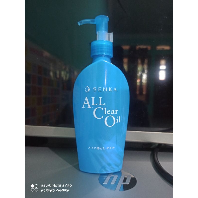 preloved senka all clear oil