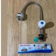 Kran cuci piring tanam fleksibel soligen/kran angsa tanam flexible soligen/kran cuci piring tanam 1/