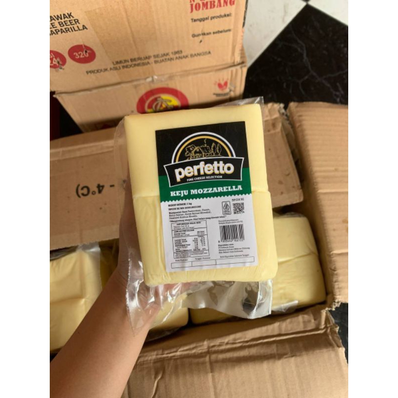 

Perfetto Mozzarella / Keju Mozzarella 1kg