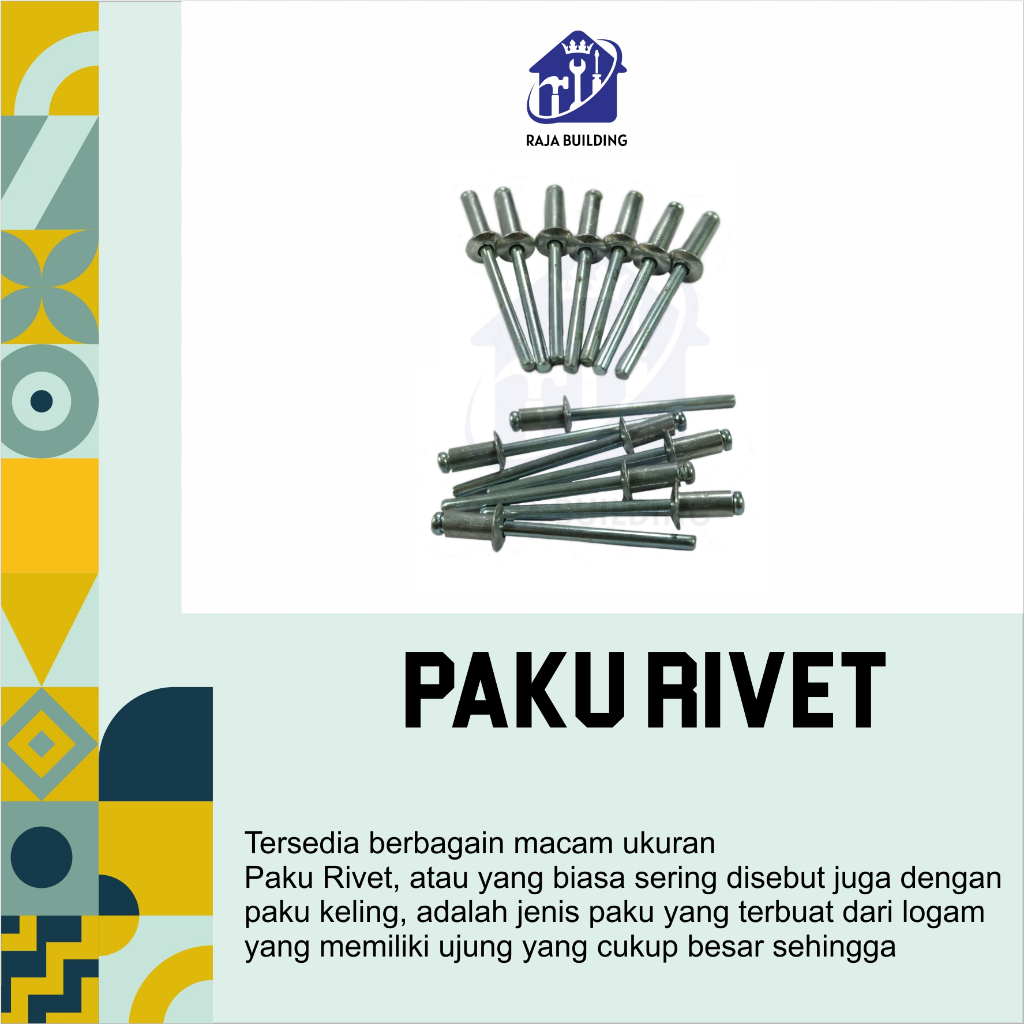 PAKU RIVET / BLIND RIVET/ PAKU KETOK