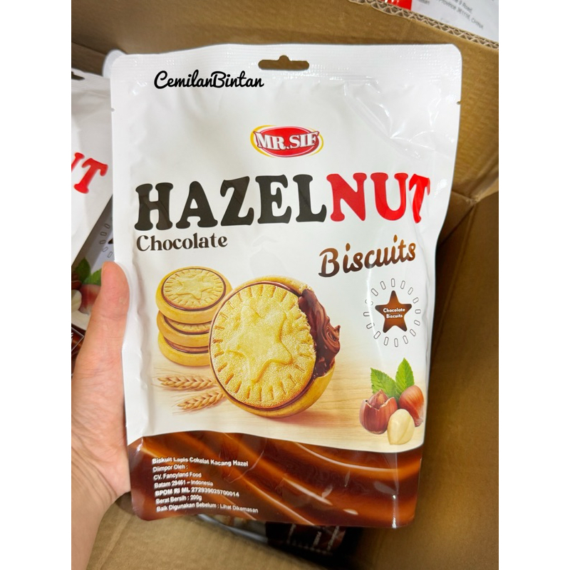 

CemilanBintan ( MR SIF hazelnut biskuit 100gr 200gr)