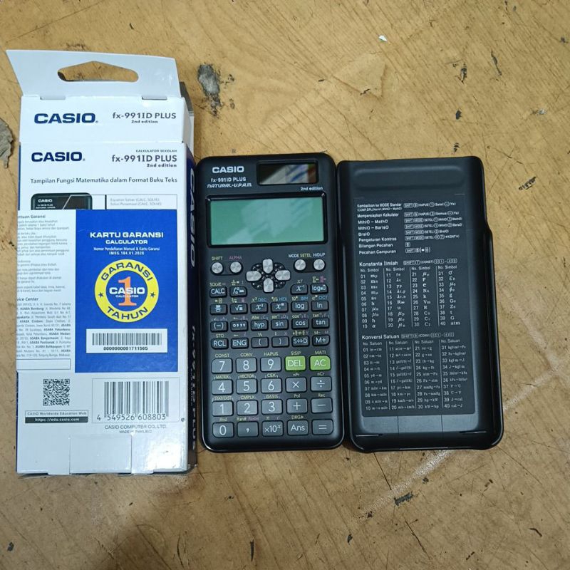 

Casio Kalkulator FX-991 ID Plus Scientific Calculator Casio