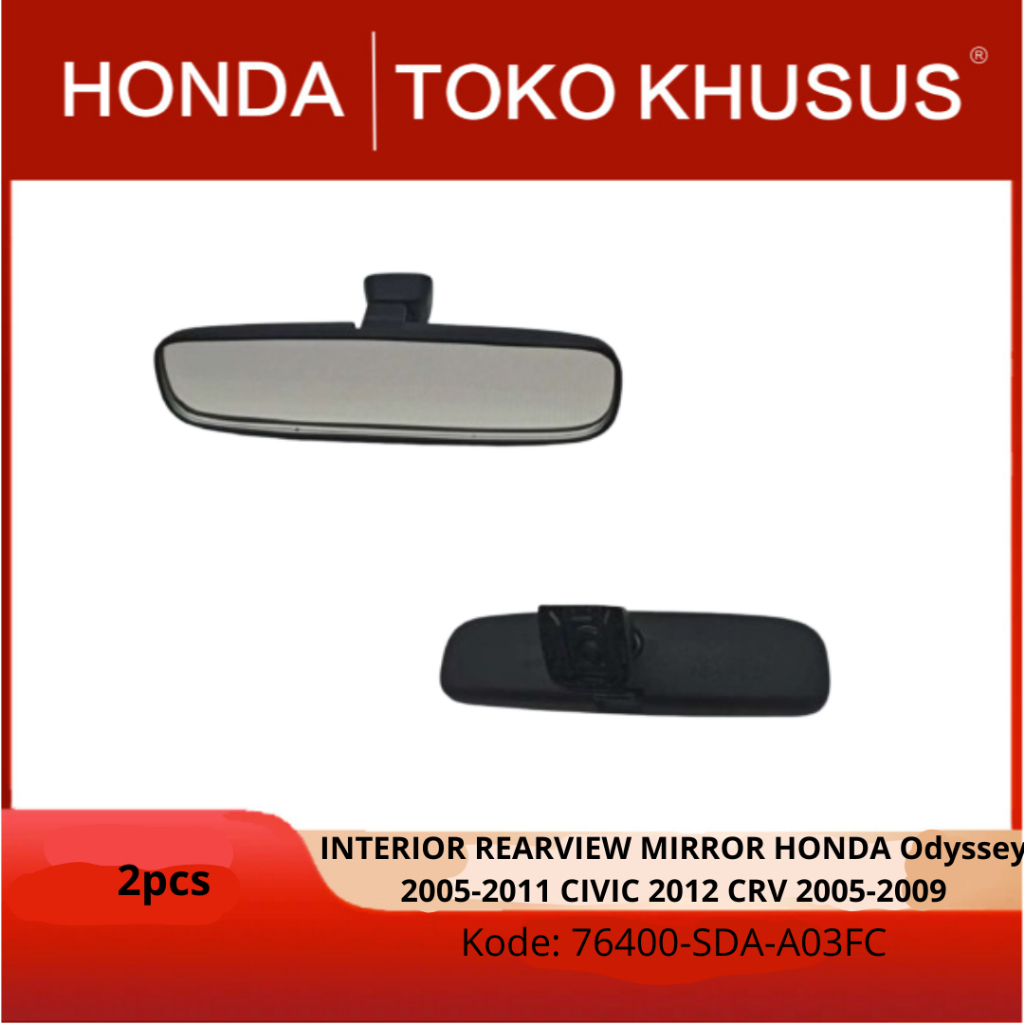 INTERIOR REARVIEW MIRROR HONDA Odyssey 2005-2011 CIVIC 2012 CRV 2005-2009