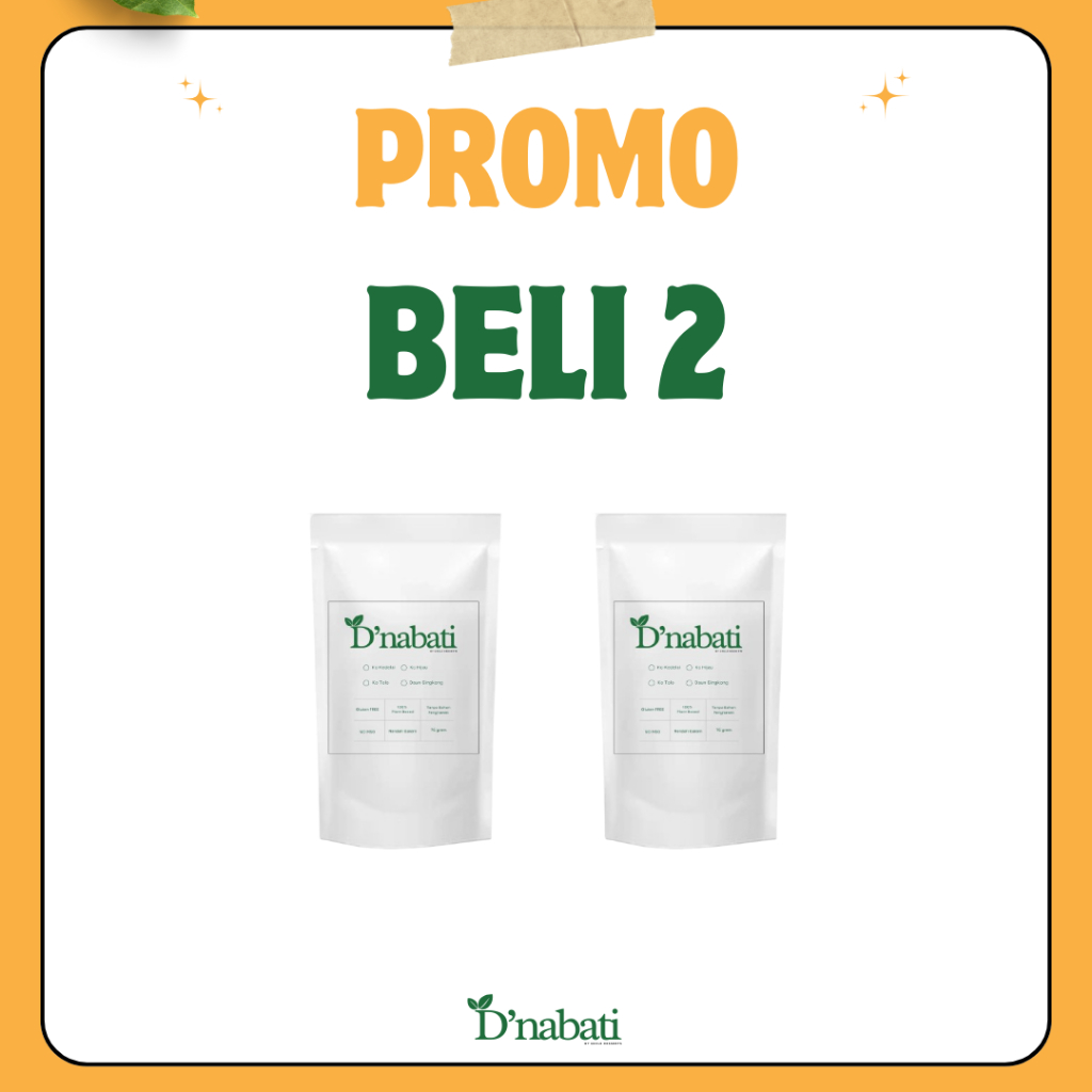 

(PROMO BELI 2) Kripik Nabati 100% PLANT BASED by D'nabati