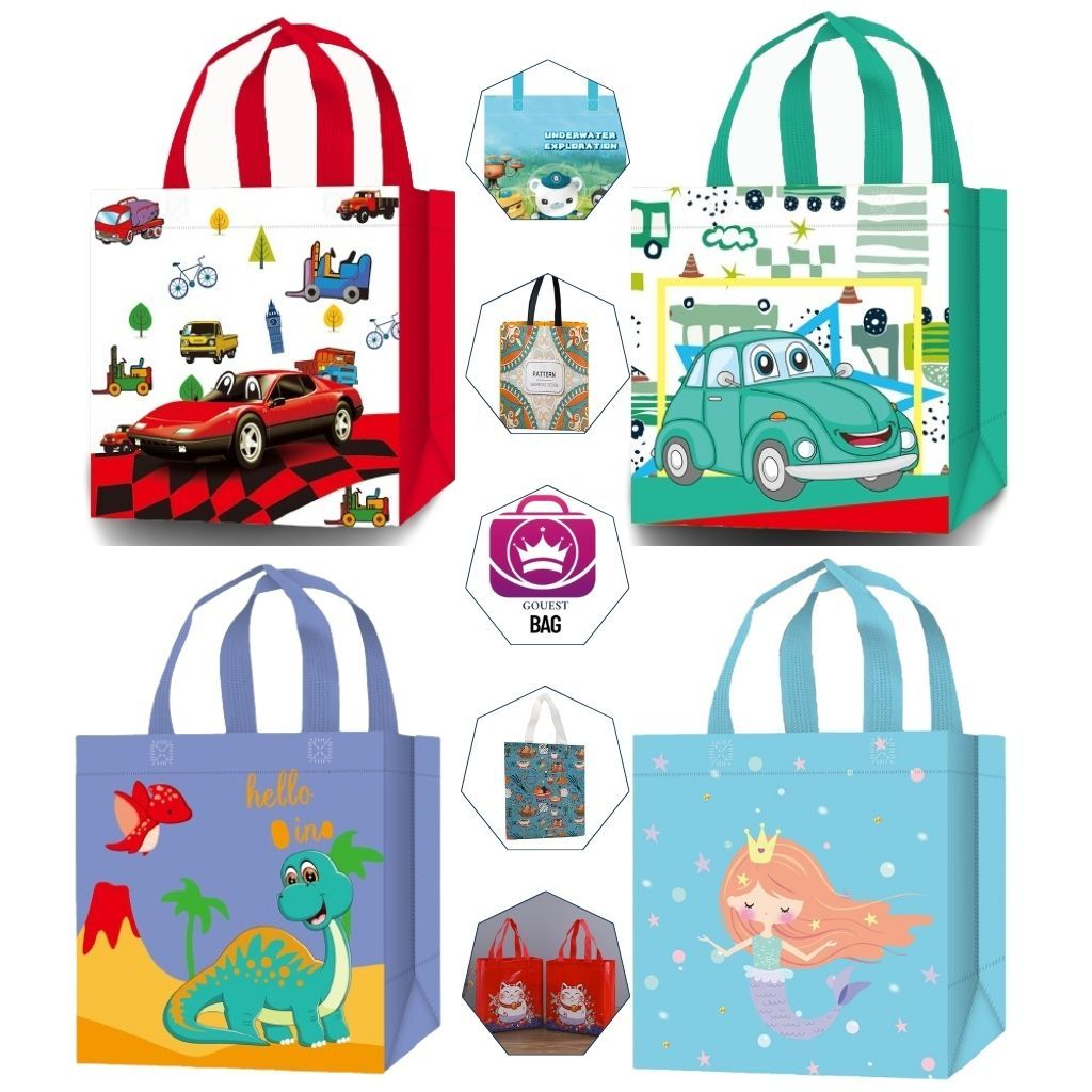 

Tas Souvenir Anak Ulang Tahun Unicorn – Goodie Bag Kartun Sanrio Isi Snack