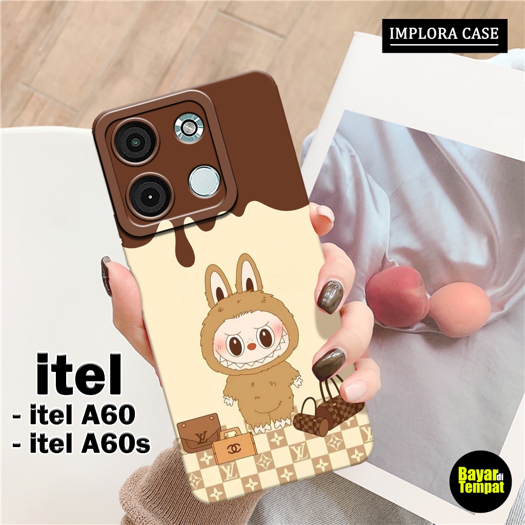 Softcase Itel A60 / A60s - Motif Kartun - IMPLORA CASE - Casing Itel A60 / A60s Case Hp Itel A60 / A