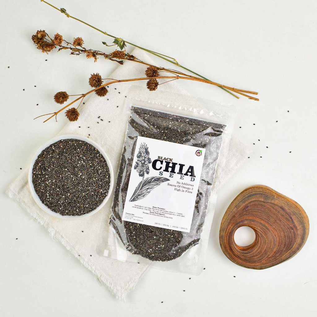 

Organic Black Chia Seeds 300 Gr