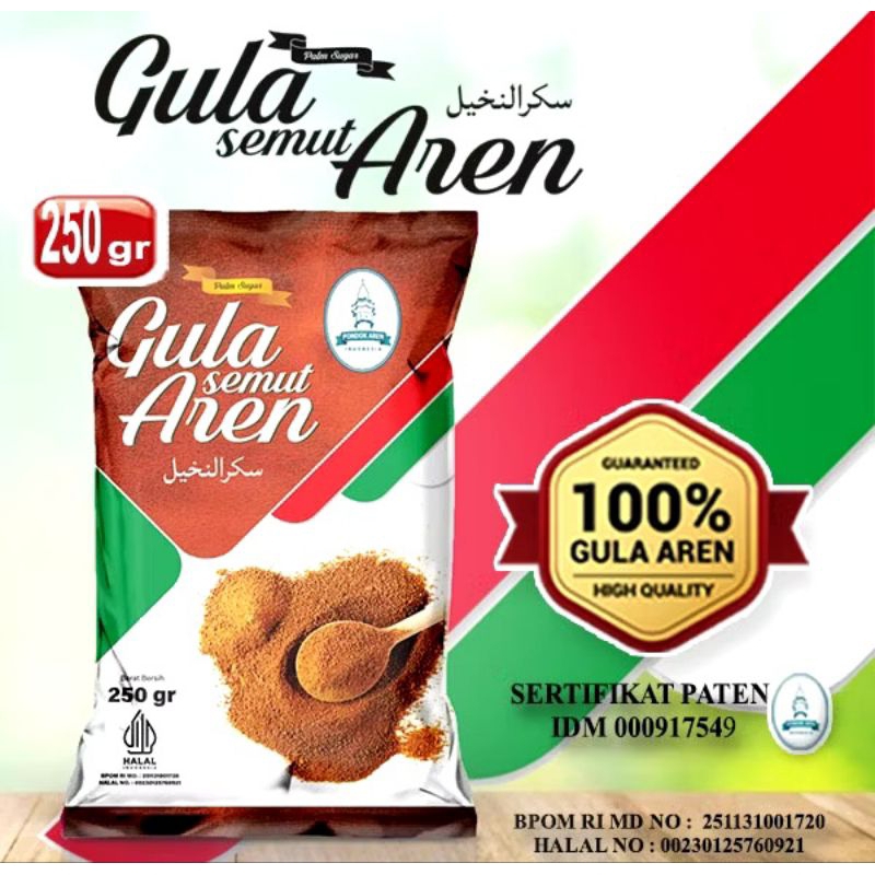

gula bubuk gula semut aren 250gr