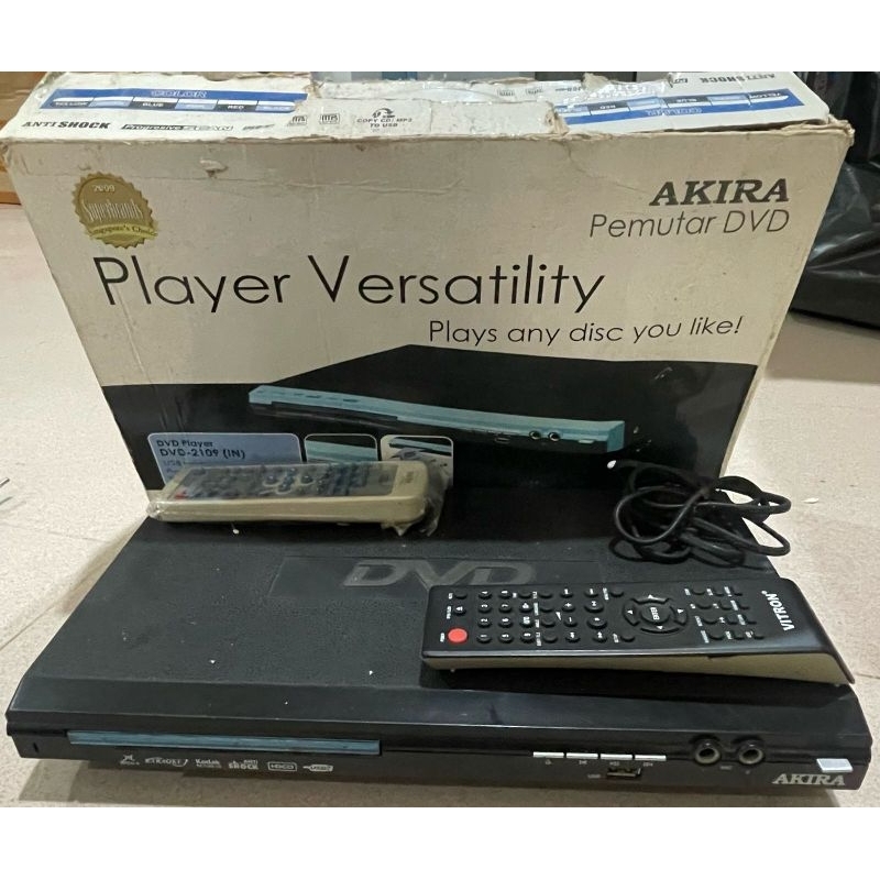 JUAL DVD PLAYER AKIRA 2109 (IN) MURAH