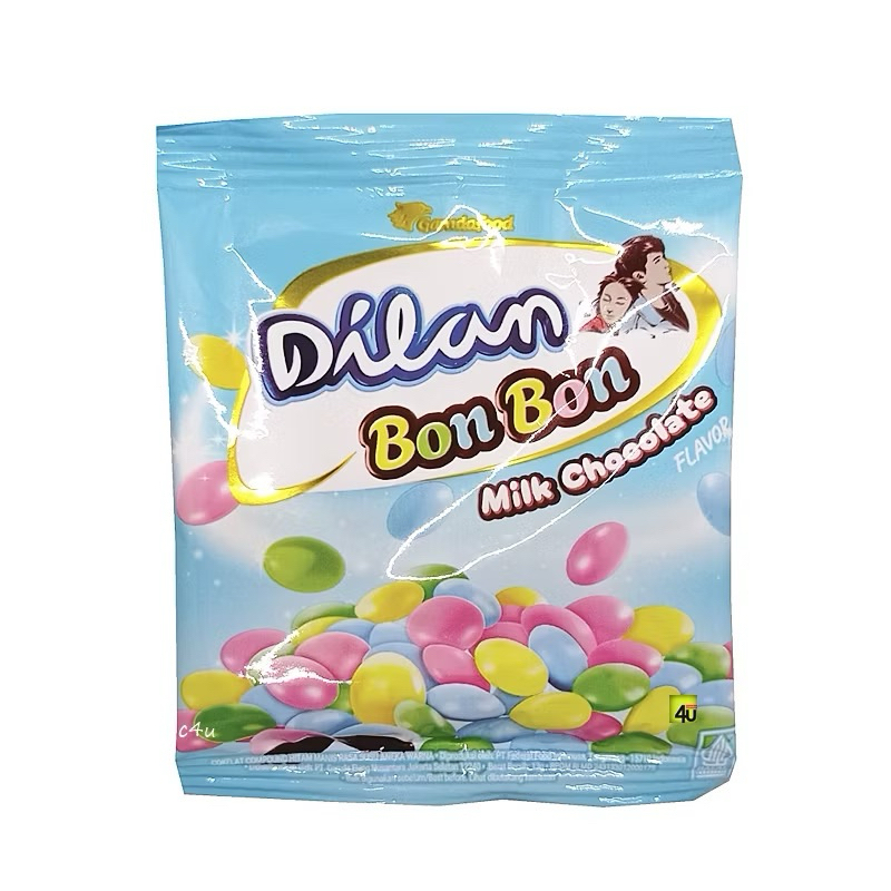 

DILAN BON BON / DILAN SNACK / GARUDA FOOD / SNACK HARI HARI / CHIKY / RENTENG / SNACK ANAK ANAK / COKLAT WARNA WARNI