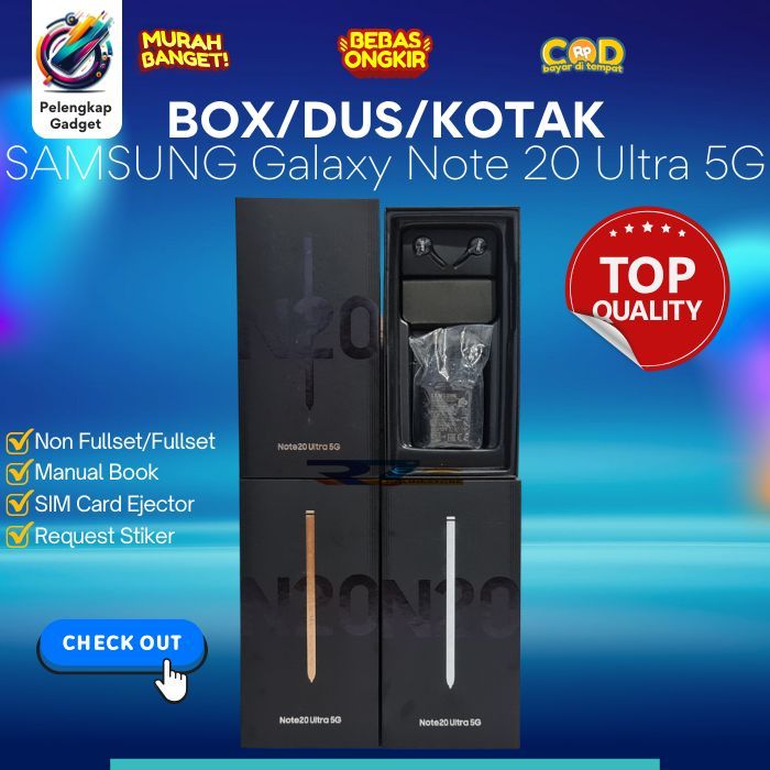 

BOX/DUS/KOTAK SAMSUNG Galaxy Note 20 Ultra 5G