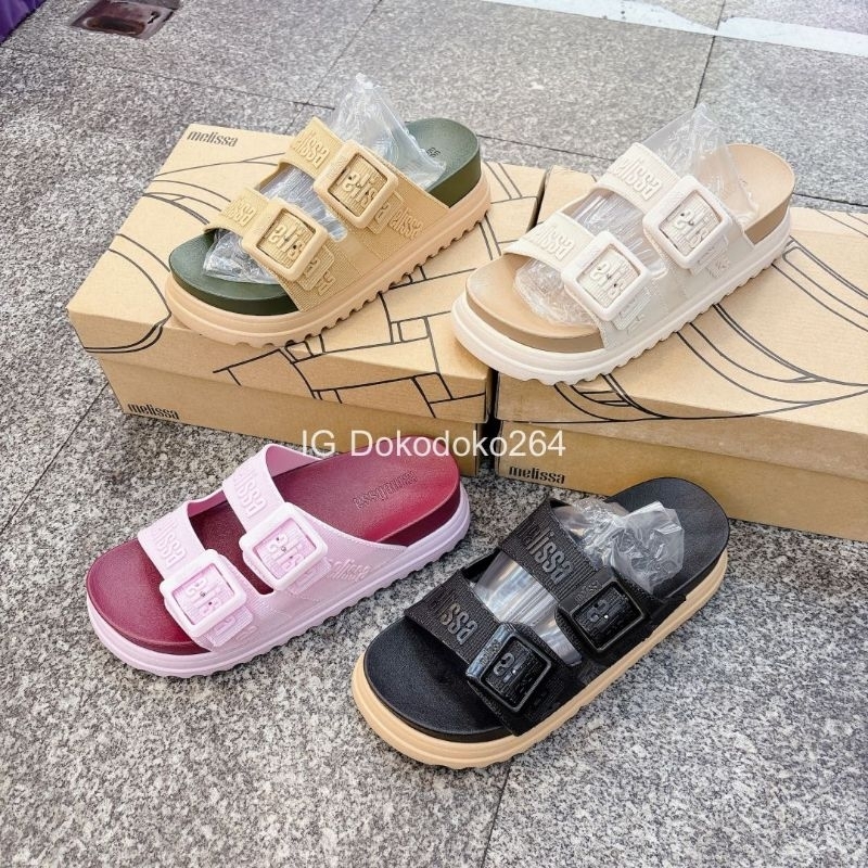 TERMURAH SANDAL BANGKOK Sendal Melissa 2 Strap / Platform M Love 2025 Women / Melissa Cozy M Lover P