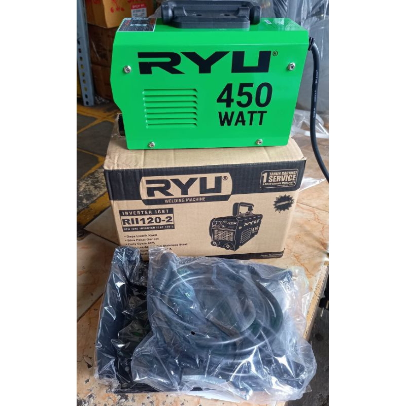 MESIN LAS LISTRIK RYU 450W