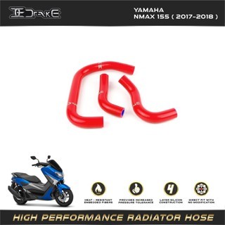 DRAKE Radiator Hose Selang Radiator Yamaha NMax Aerox Lexi 155