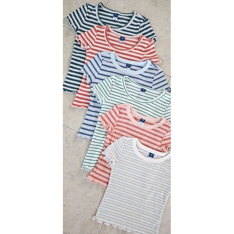 kaos rib anak perempuan