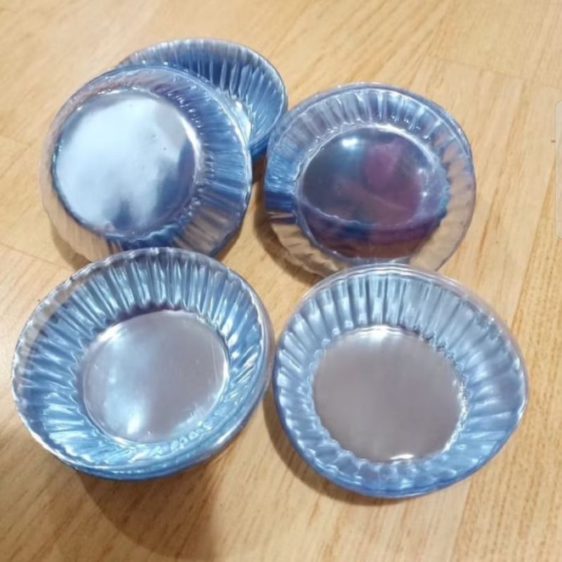 Cup Roti Jelly Kue Pudding  Mika Plastik Bulat Sedang Kecil Besar Telur ISI 100