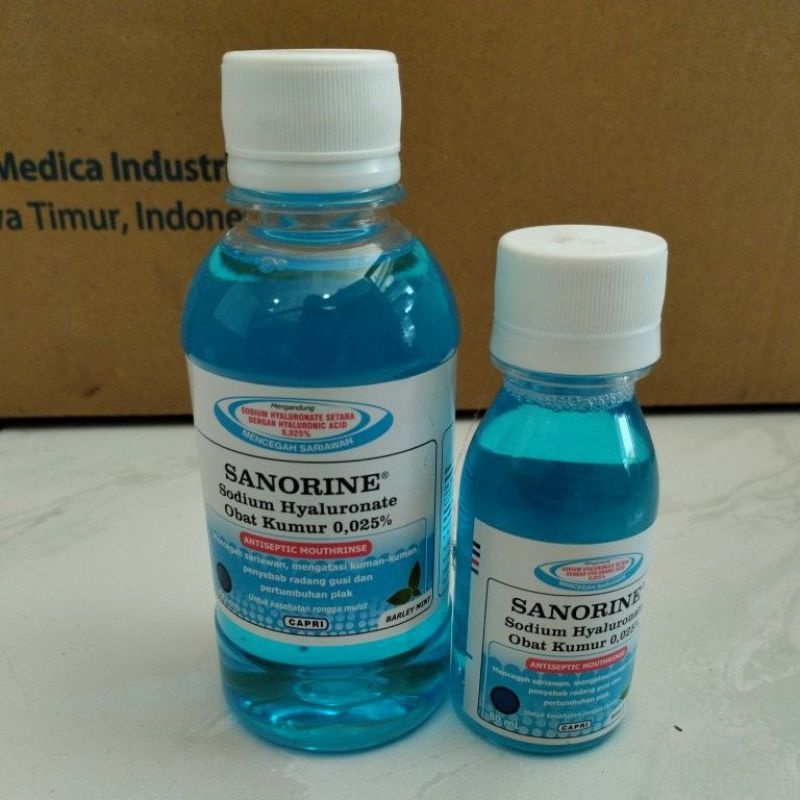 SANORINE BIRU - OBAT KUMUR