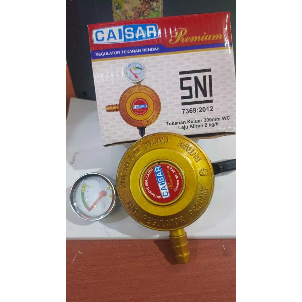 Selang Gas + Regulator Caisar Premium/regulator/gas/selang gas/selang kompor/regulator kompor/gas