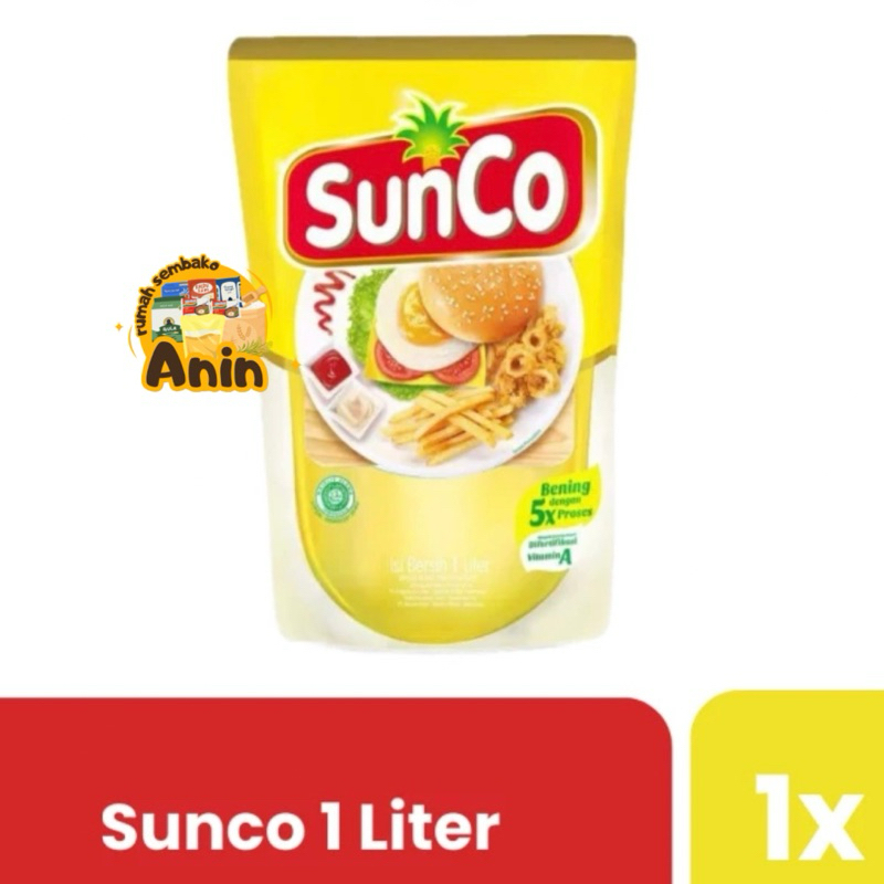

Minyak Goreng Sunco 1 Liter / Minyak Goreng 1 Liter