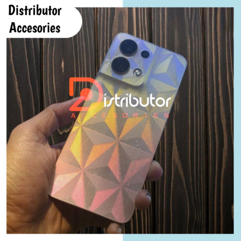 ( AS ) Garskin Backskin Garskin skin carbo VIVO DIAMOND STAR GLITER pelindung belakang hp V5 V5S V7 
