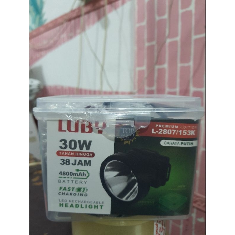 Senter Kepala Luby Cahaya KUNING  2807/153K CAHAYA KUNING