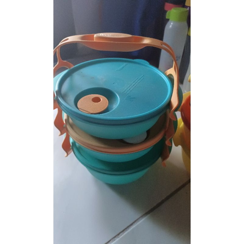 rantang bulat tupperware cab second