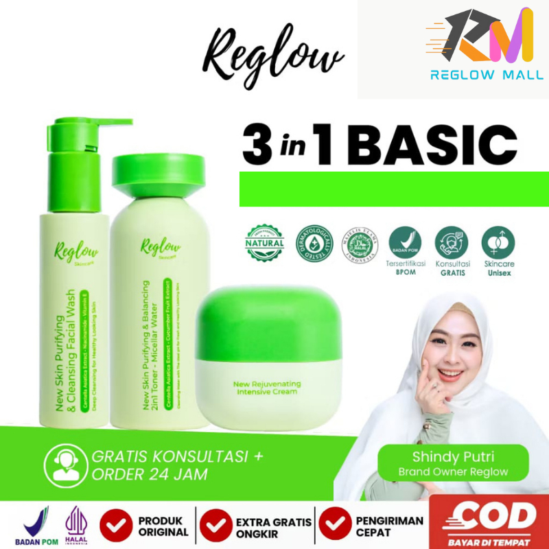 Paket Skincare Reglow Original
